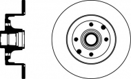 Тормозной диск HELLA PAGID 8DD 355 101-671