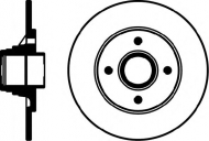 Тормозной диск HELLA PAGID 8DD 355 105-271