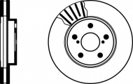 Тормозной диск HELLA PAGID 8DD 355 104-901