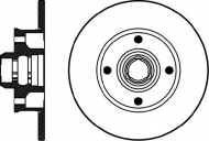 Тормозной диск HELLA PAGID 8DD 355 101-651