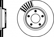 Тормозной диск HELLA PAGID 8DD 355 105-521