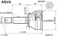 Шарнирный комплект ASVA HY-011