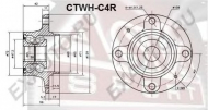 Ступица колеса ASVA CTWH-C4R