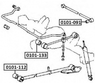 Подвеска ASVA 0101-091