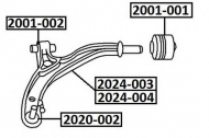 Шарнир ASVA 2020-002