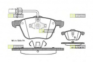Комплект тормозных колодок STARLINE BD S312