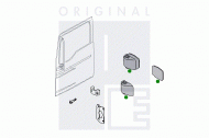 Широкоугольное зеркало PE Automotive 2141-08001-0460-01