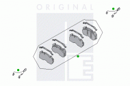 Колесный тормоз PE Automotive 2311-01497-0416-01