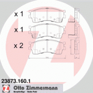 Комплект тормозных колодок ZIMMERMANN 23873.160.1