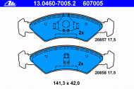 Комплект тормозных колодок ATE 13.0460-7005.2