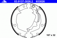 Комлект тормозных накладок ATE 03.0137-3026.2