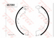 Комлект тормозных накладок TRW GS7091