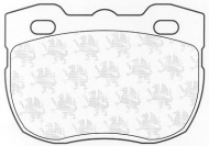 Комплект тормозных колодок QH Benelux BP481