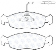 Комплект тормозных колодок QH Benelux BP604