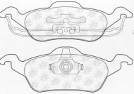 Комплект тормозных колодок QH Benelux BP992