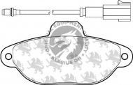 Комплект тормозных колодок QH Benelux BP1576