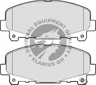 Комплект тормозных колодок QH Benelux BP1687