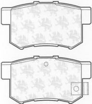 Комплект тормозных колодок QH Benelux BP1181