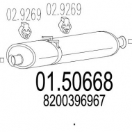 Амортизатор MTS 01.50668