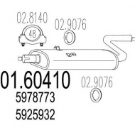 Амортизатор MTS 01.60410