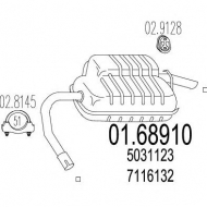 Амортизатор MTS 01.68910