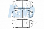 Комплект тормозных колодок KAVO PARTS BP-3022