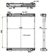 Теплообменник NRF 509873