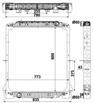 Теплообменник NRF 549567