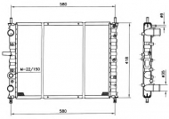 Теплообменник NRF 58017