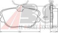 Комплект тормозных колодок A.B.S. 36622 OE