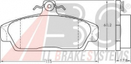 Комплект тормозных колодок A.B.S. 36748 OE