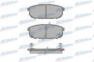 Комплект тормозных колодок ACDelco AC604381D