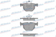 Комплект тормозных колодок ACDelco AC861381D