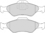 Комплект тормозных колодок NECTO FD6891A