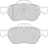Комплект тормозных колодок NECTO FD7010A