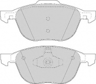 Комплект тормозных колодок NECTO FD7078A
