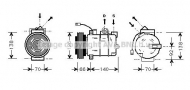 Компрессор AVA QUALITY COOLING AIAK150