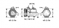 Компрессор AVA QUALITY COOLING DWK037