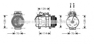 Компрессор AVA QUALITY COOLING MSK274