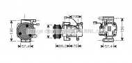 Компрессор AVA QUALITY COOLING MZK208