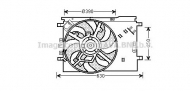 Вентилятор AVA QUALITY COOLING OL7538