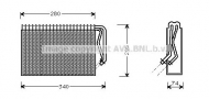 Испаритель AVA QUALITY COOLING OLV311