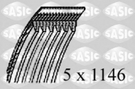 Ремень SASIC 1776040