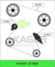 Ременный комплект KAGER 27-5020