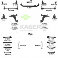Подвеска колеса KAGER 80-0690