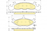 Комплект тормозных колодок GIRLING 6140035