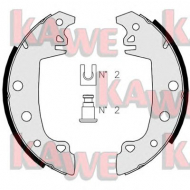 Комлект тормозных накладок KAWE 02850