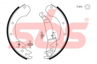 Комлект тормозных накладок sbs 18492736410