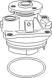 Насос TOPRAN 301 512