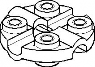 Шарнир TOPRAN 500 809